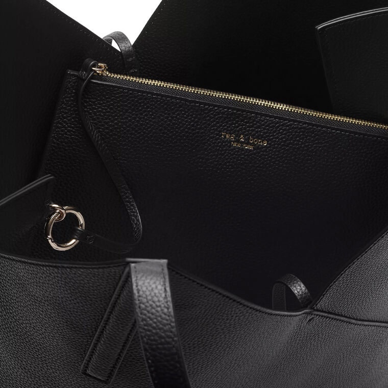 Alix Leather Tote Bag image number null