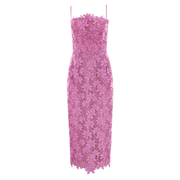 Gemma Broderie Anglaise Midi Cocktail Dress image number null