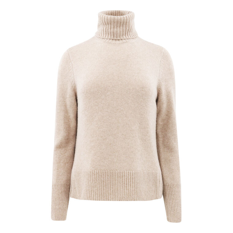 Wylan Cashmere Turtleneck Sweater image number null