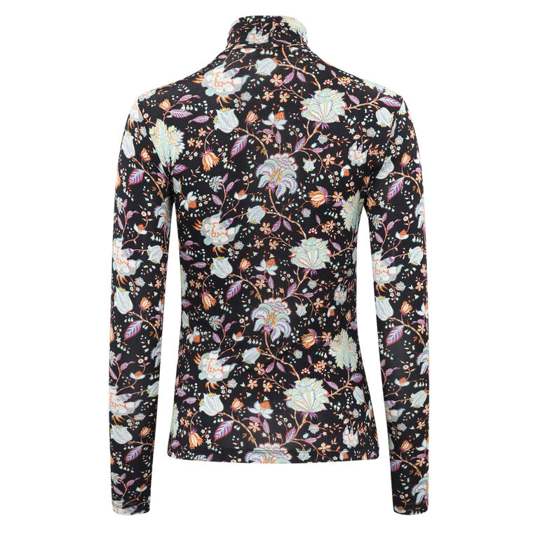 Aurelia Printed Turtleneck image number null