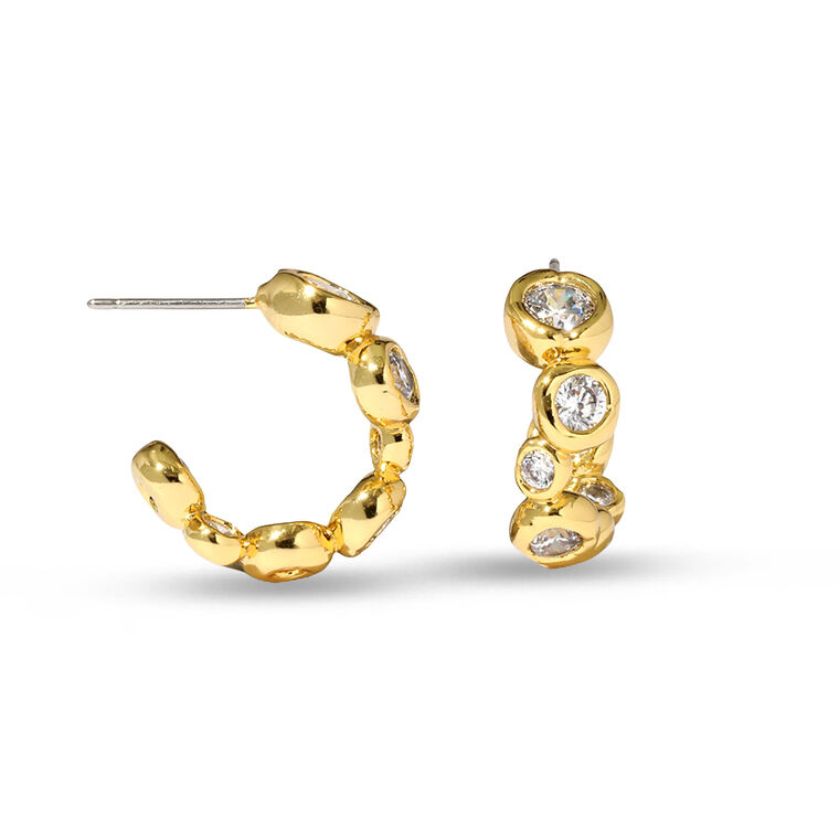 Asterales Small Hoop Earrings image number null