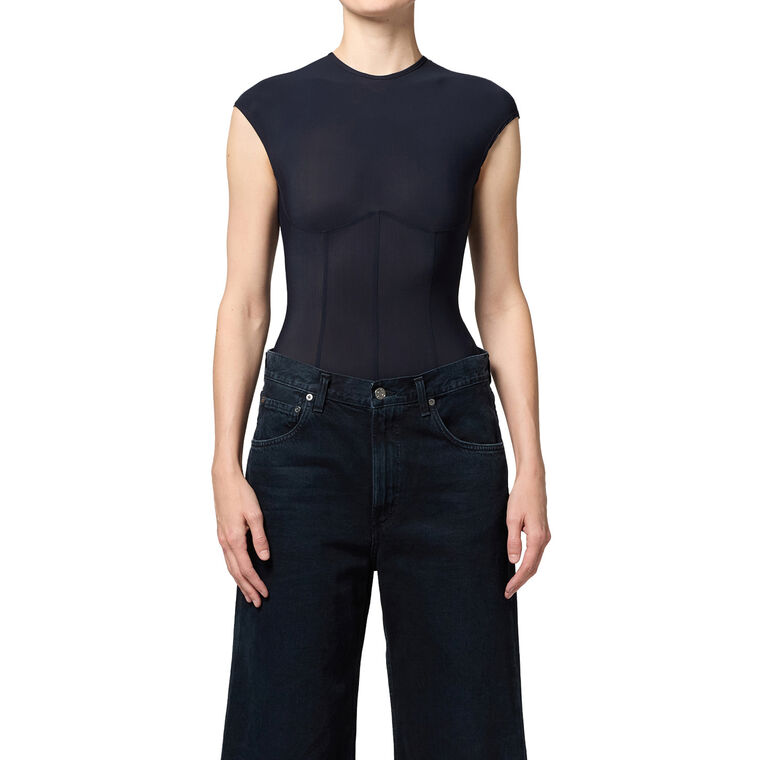 Nadia Cap Sleeve Bodysuit image number null