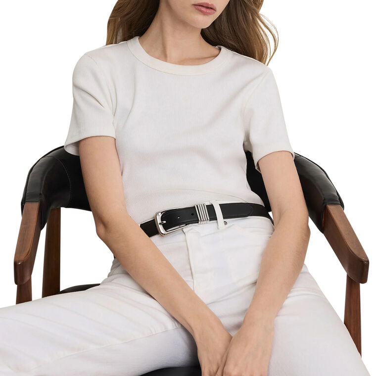 Pruitt Ribbed Tee image number null
