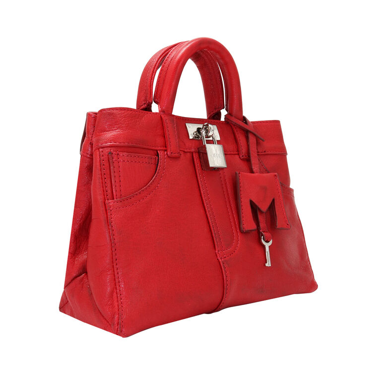 Mini Nina Leather Tote Bag image number null