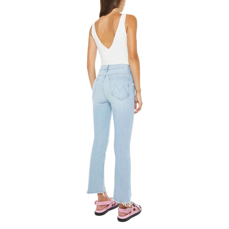 The Insider Crop Step Fray Jean image number null