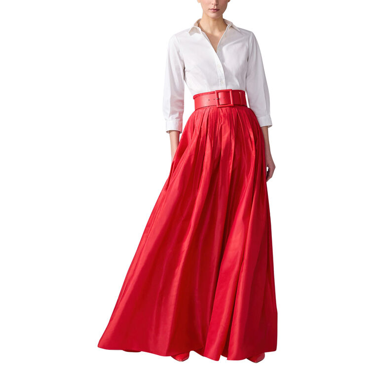 Silk Taffeta Ball Skirt image number null