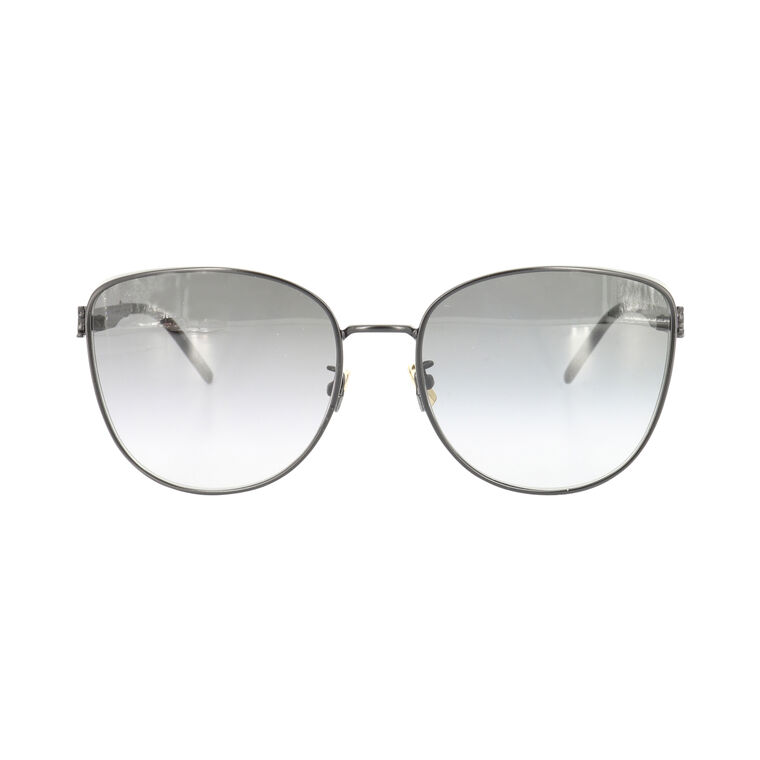 Round Cat-Eye Gradient Sunglasses image number null