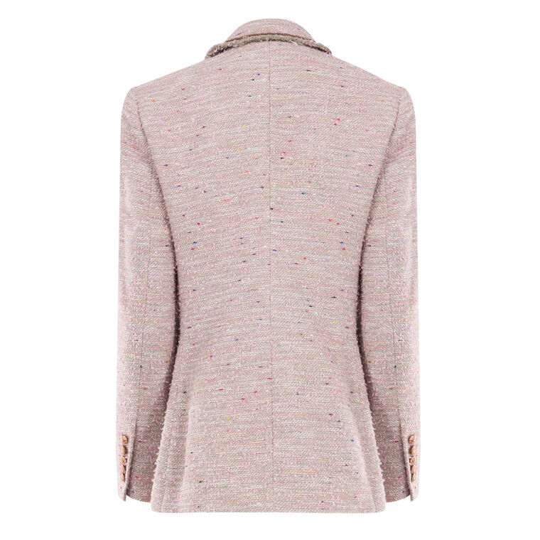 Fiorellie Chain-Trim Tweed Jacket image number null