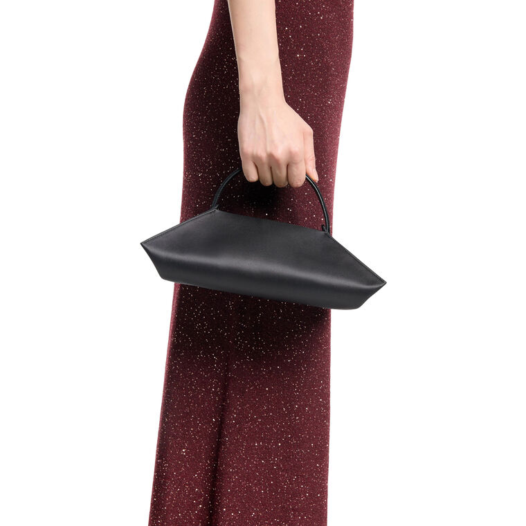 Origami Baguette Top Handle Bag image number null