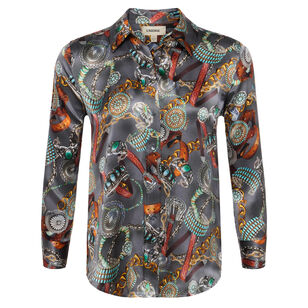 Dani 3/4 Sleeve Silk Blouse