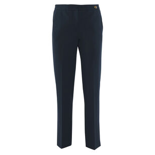 Charlotte Stretch Crepe Front Zip Pant