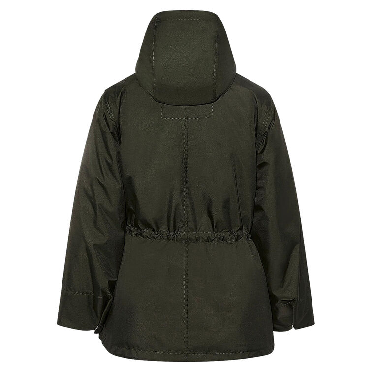 Waterproof Parka With Shearling Trim image number null