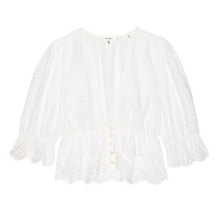 The Solstice Eyelet Blouse