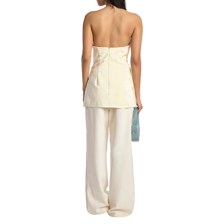 Kate Moire Draped Tunic Top image number null