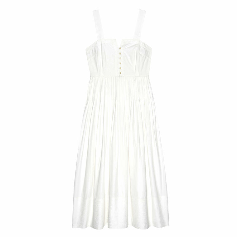 The Day Break Sleeveless Midi Dress image number null