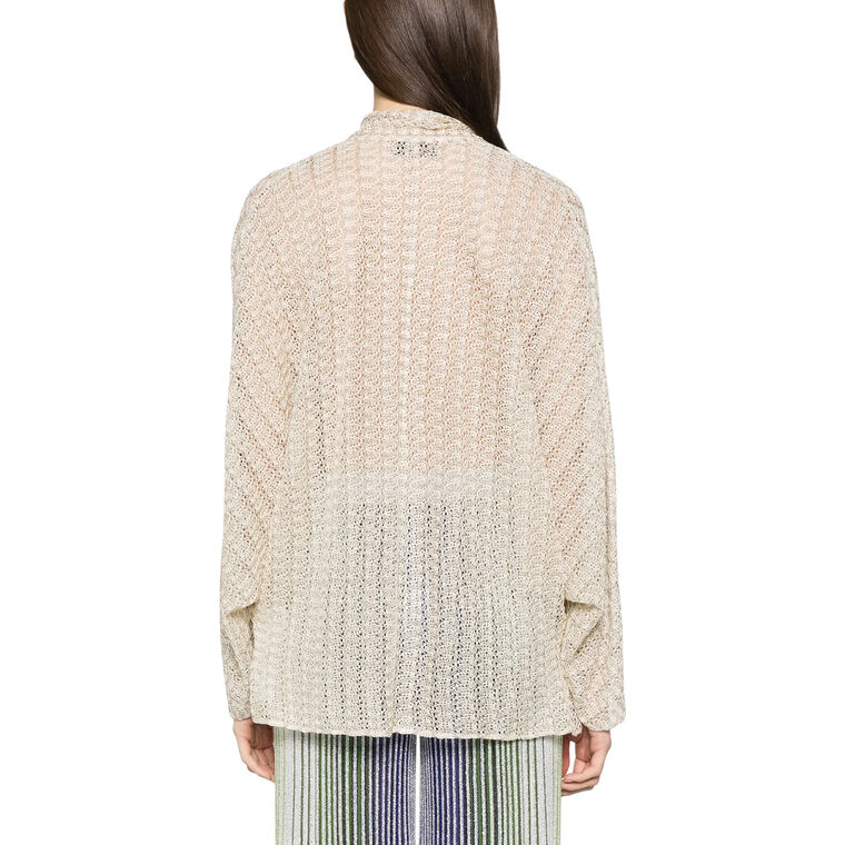 Neck Tie Long Sleeve Blouse image number null