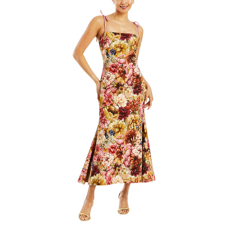 Tropez Reversible Midi Dress image number null