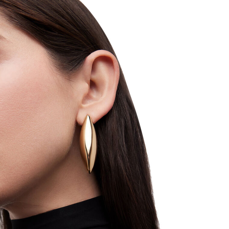 Small Puffy Dagger Earrings image number null