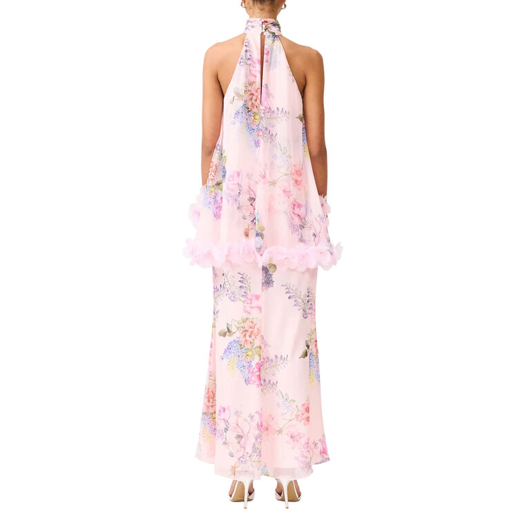 Millie Tiered Halterneck Gown image number null
