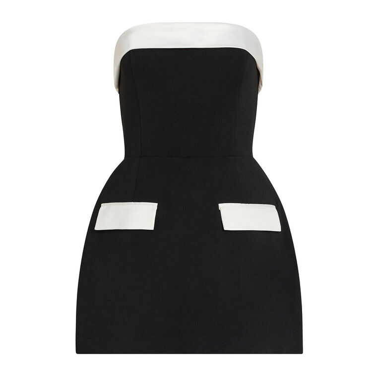 Lucienne Strapless Skort Romper image number null