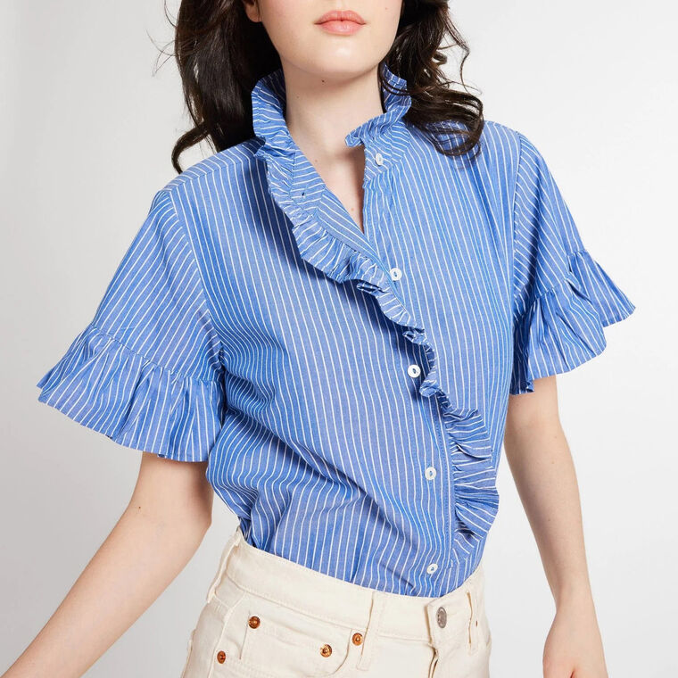 Vanessa Ruffle Top image number null