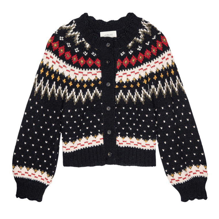 The Ice Rink Button Front Cardigan image number null