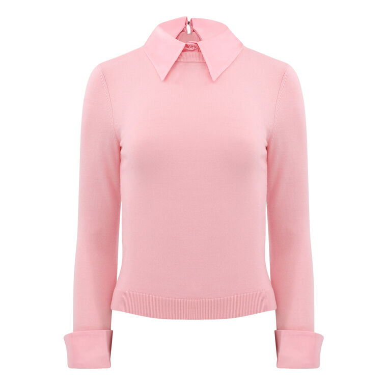 Porla Collared Sweater image number null
