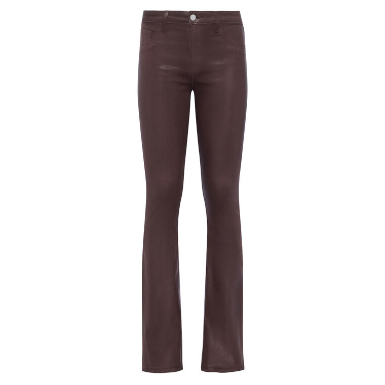 Selma Coated Bootcut Jean image number null