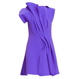 Hawkley Sleeveless Sculptural Mini Dress