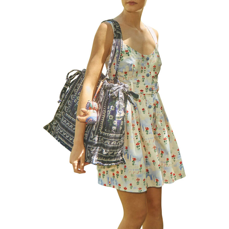 Eileen Belted Tank Mini Dress image number null