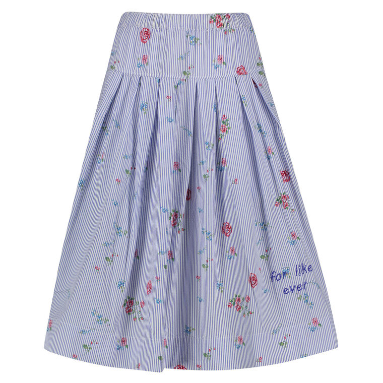 Seersucker Flower Skirt image number null
