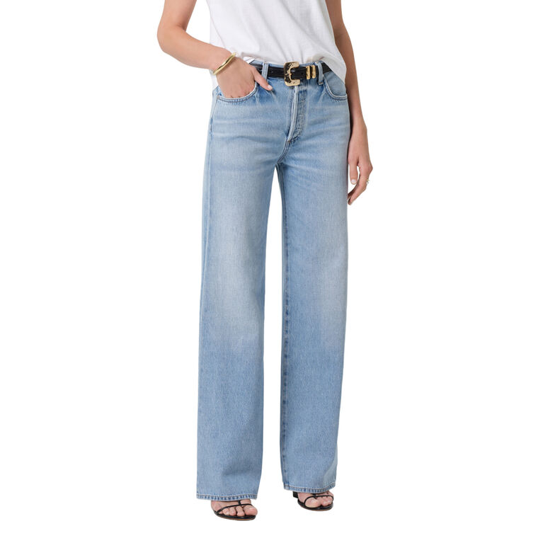 Annina High Rise Straight-Leg Jean image number null