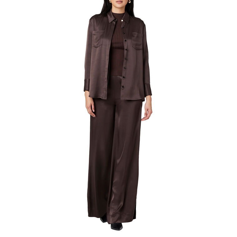 Auggie Side Slit Pull On Pants image number null