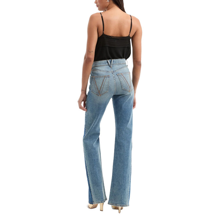 Beverly High Rise Skinny-Flare Jean image number null