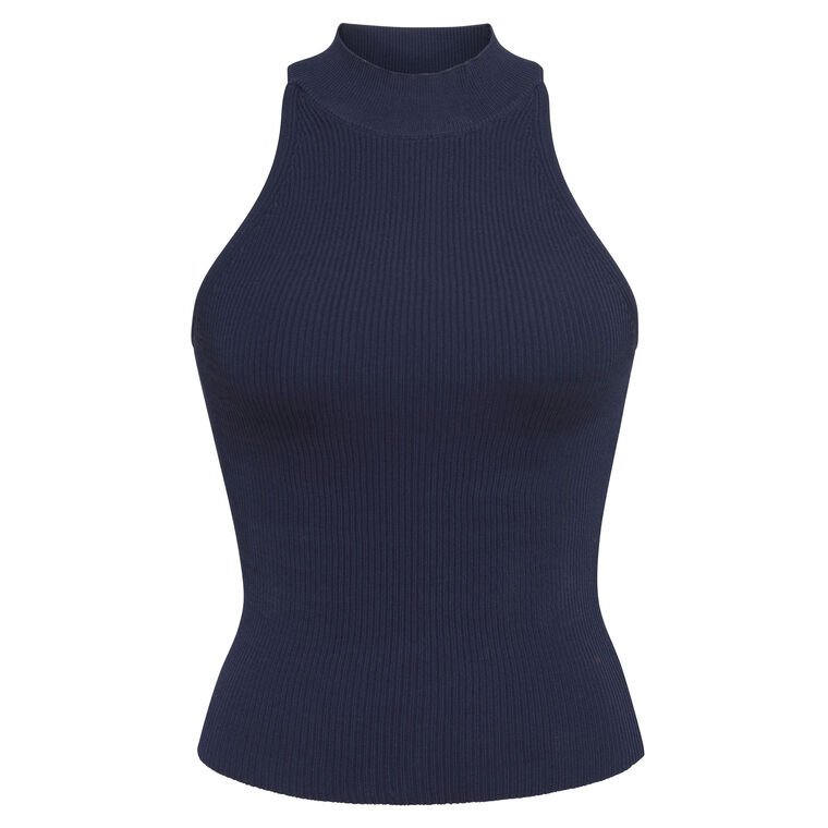 Instasculpt Rib Mock Neck Top image number null