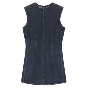 Barton Sleeveless Denim Mini Dress