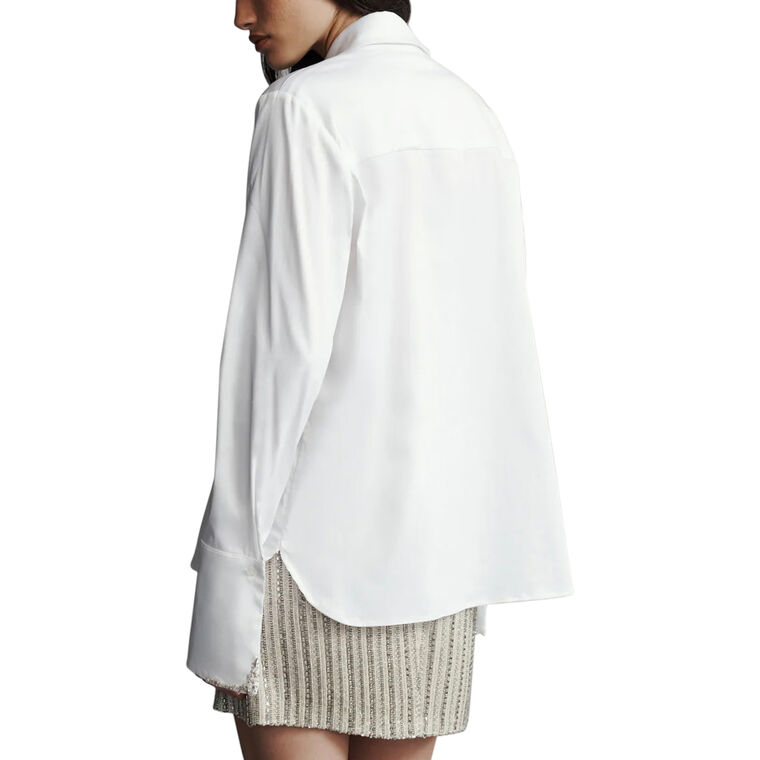 Object Of Affection Top With Crystal Collar And Cuff image number null