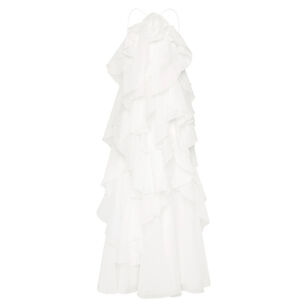 Pandorea Sleeveless Halterneck Layered Maxi Dress