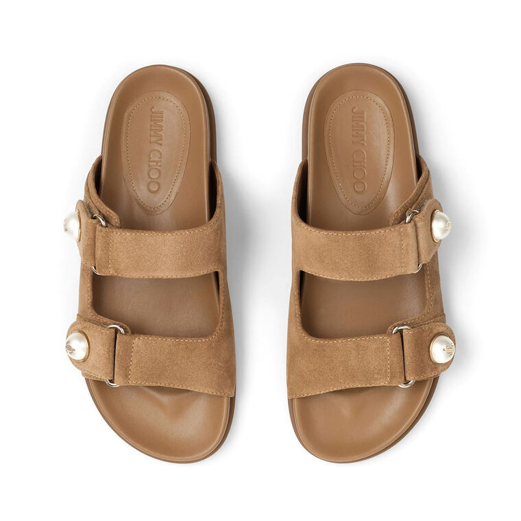 Fayence Velvet Suede Sandal image number null