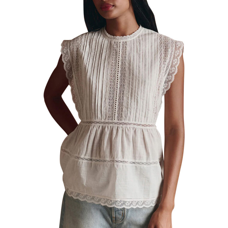 The Sonnet Cap Sleeve Top image number null