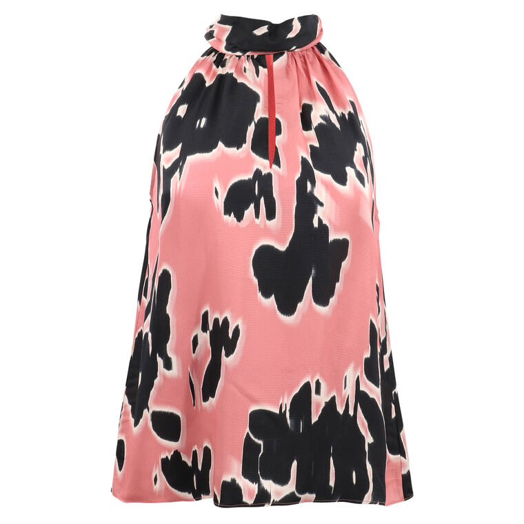 Kendall Printed Halter Top image number null