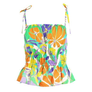 Rio Tie-Strap Cotton Tank Top