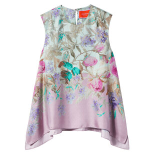San Carlo Sleeveless Silk Top