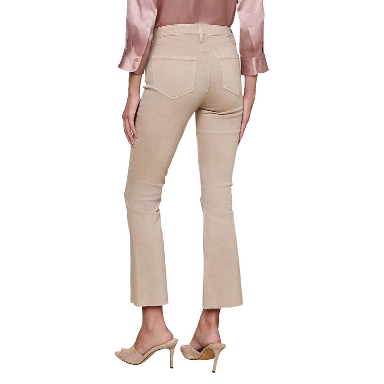 Kendra High Rise Crop Flare Jean image number null