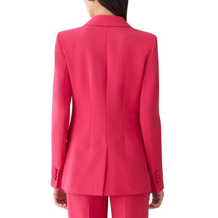 Finesse Crepe Peak Lapel Blazer image number null