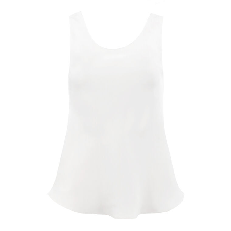 4-Ply Silk Tank Top image number null