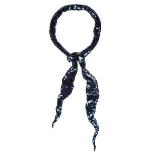 Veronique Sequin Skinny Scarf
