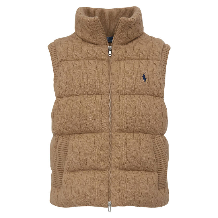 Wool Cashmere Sweater Vest image number null