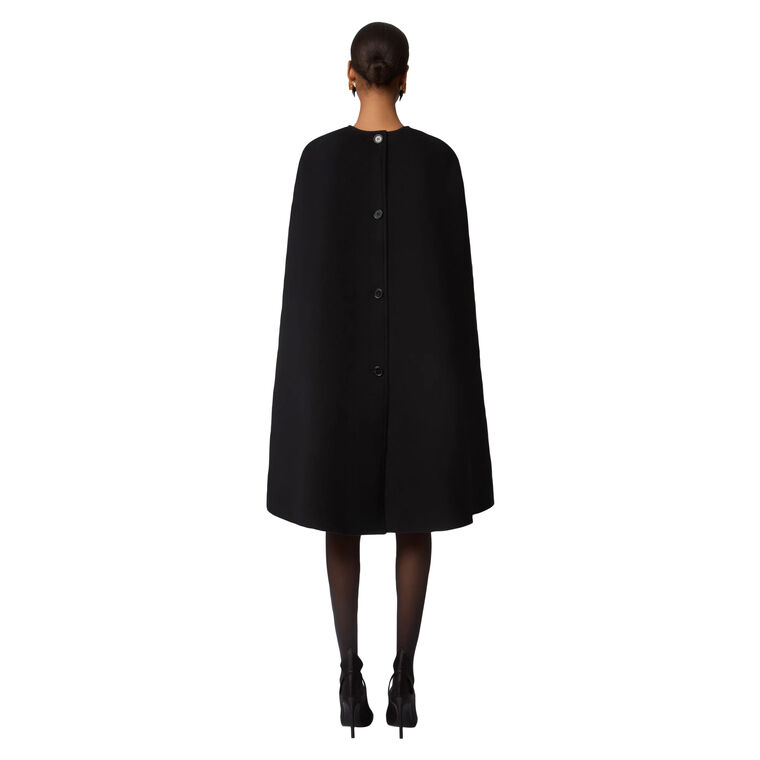 Tailored Wool Cape image number null