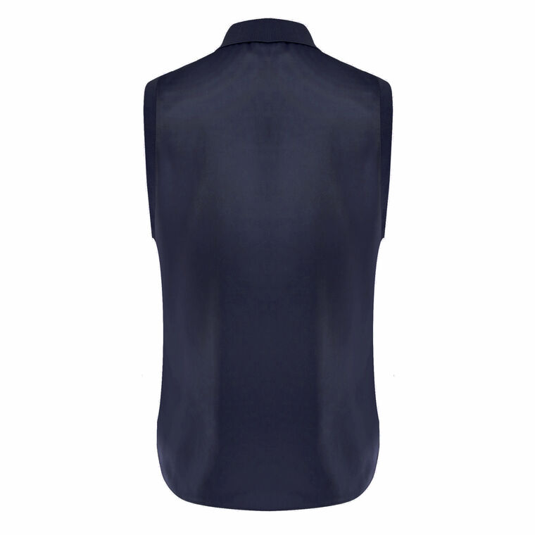 Giselle Silk Sleeveless Shirt image number null